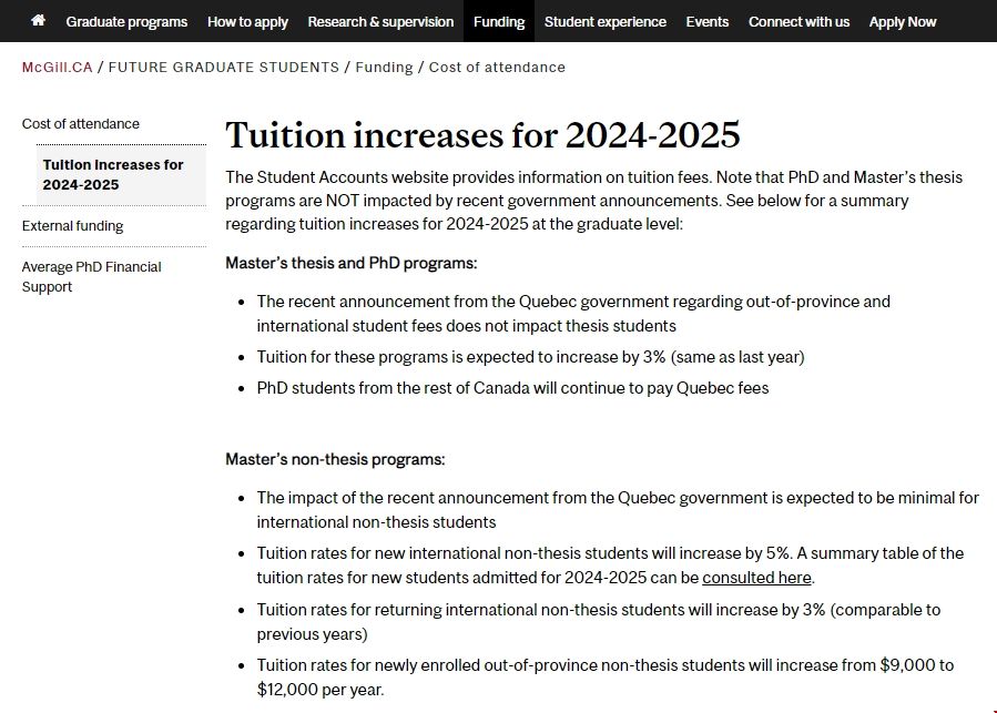 2024-25年麥吉爾大學研究生學費.png